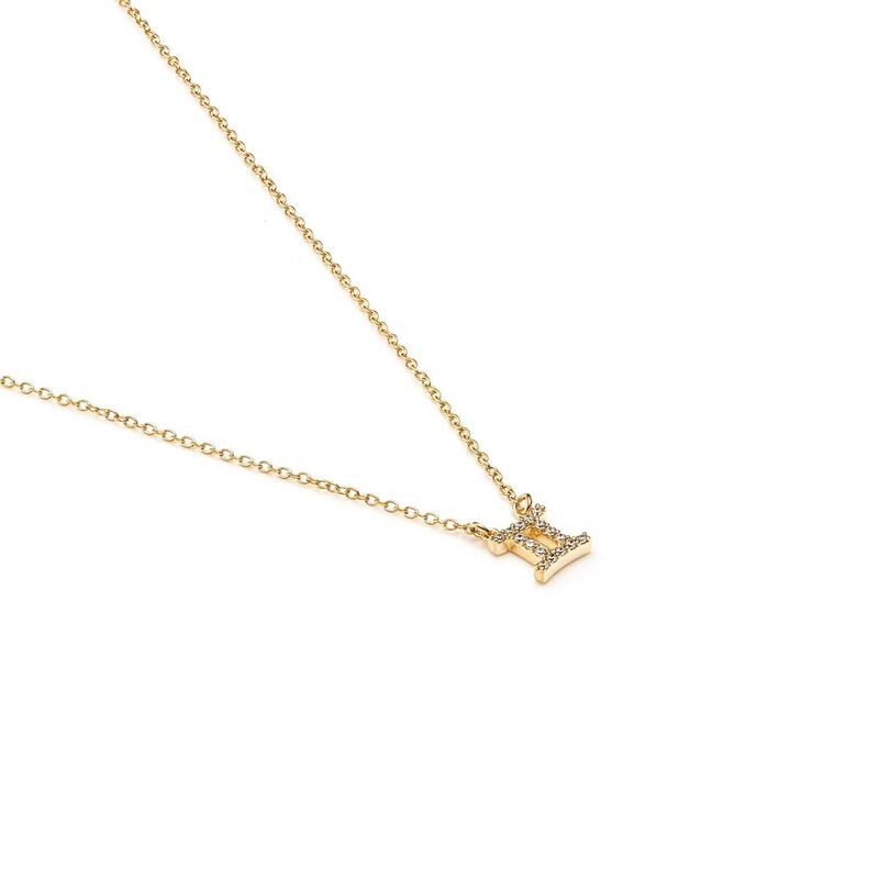 Silk & Steel Gemini Necklace image number 2
